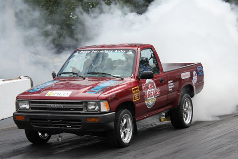 Delta Secondary School Drag Race Truck