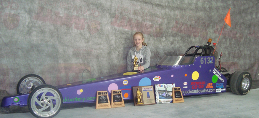 Megan's Junior dragster